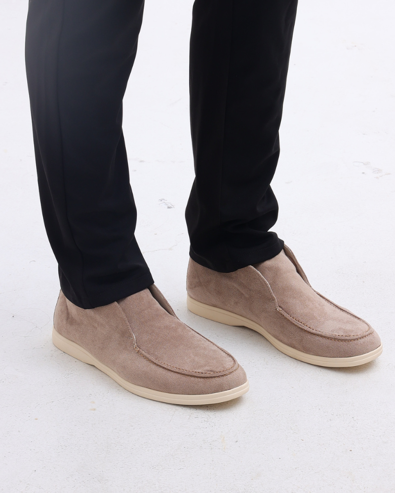 VORO High Suede Loafers