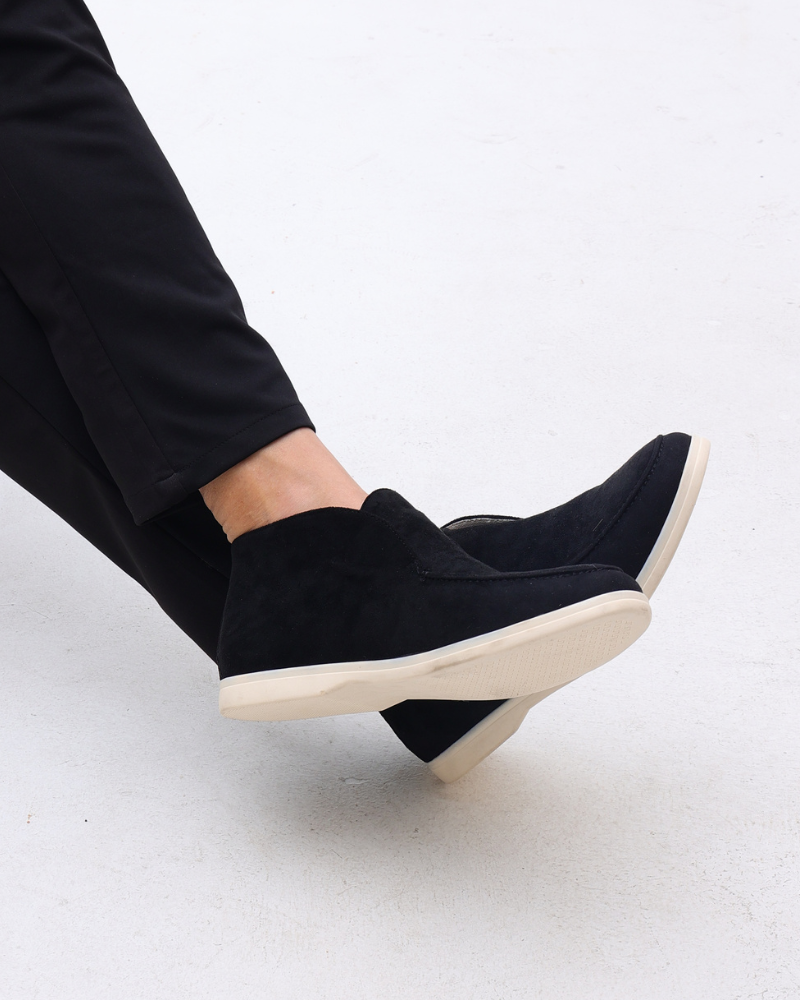 VORO High Suede Loafers