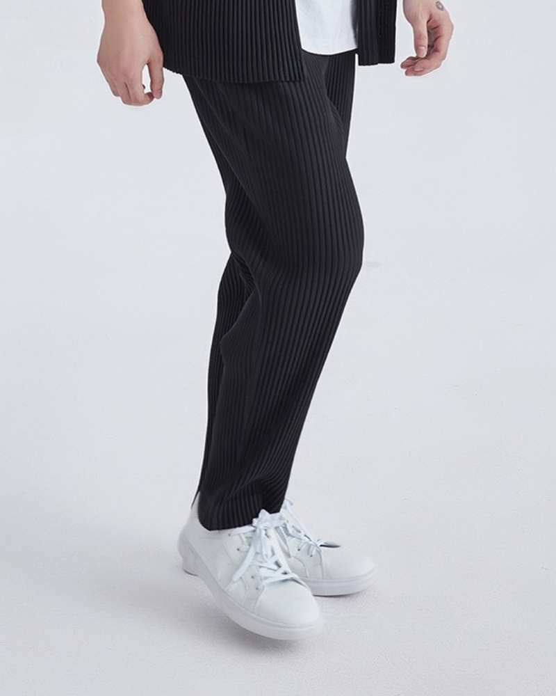 Pantalon en coton côtelé