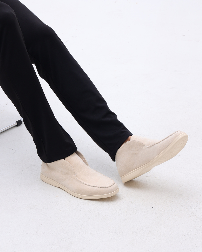 VORO High Suede Loafers
