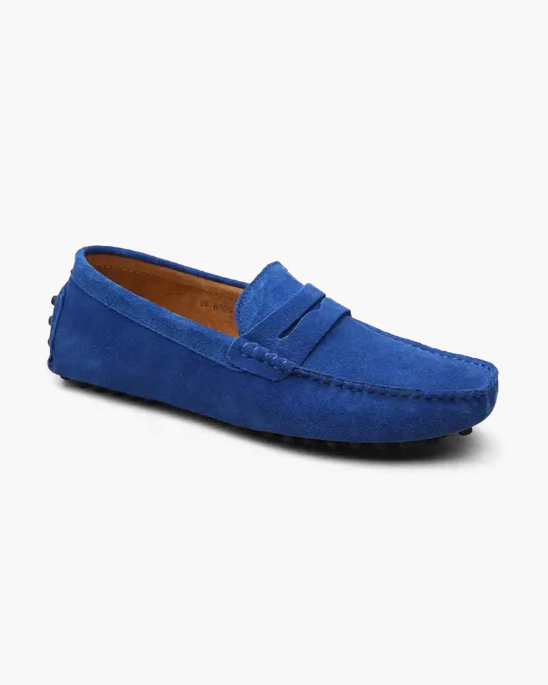 VORO Suede Driver Loafers