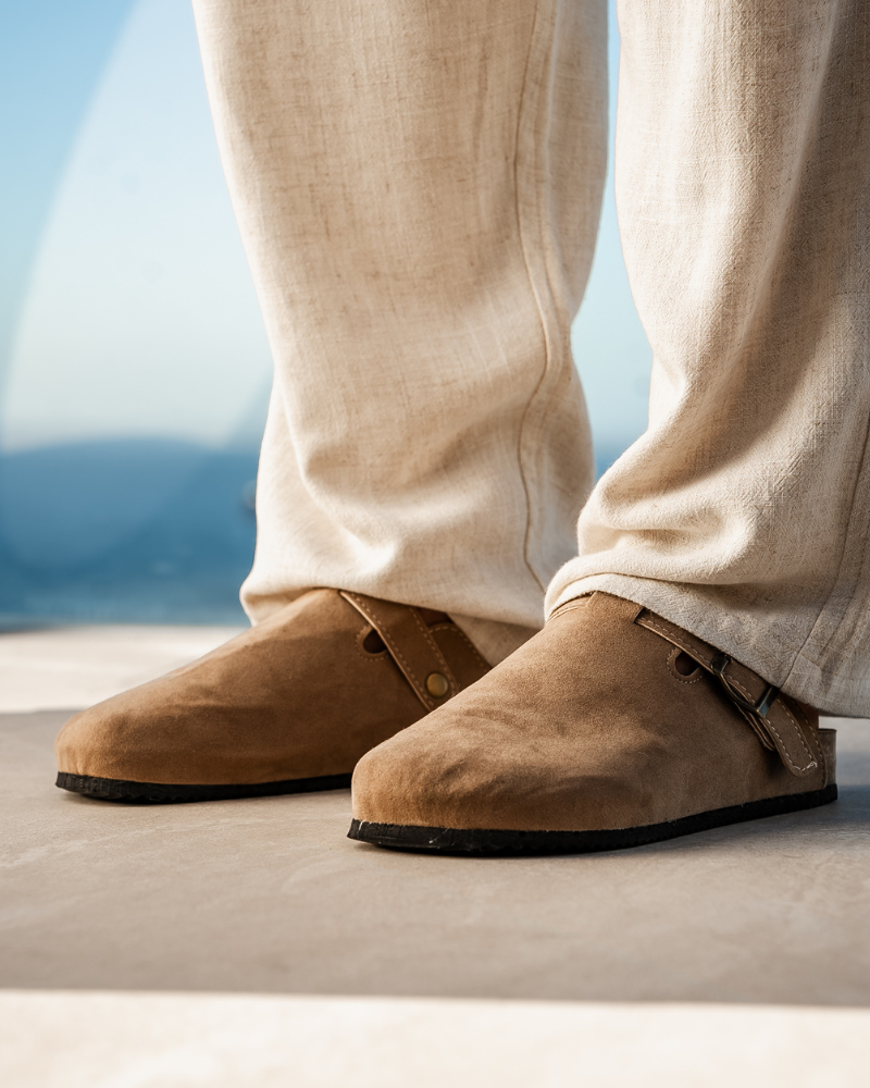 VORO Suede Clogs