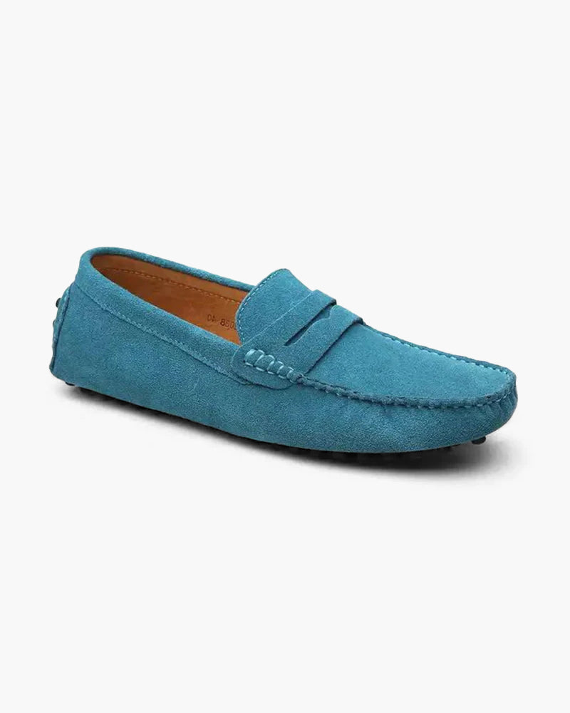 VORO Suede Driver Loafers