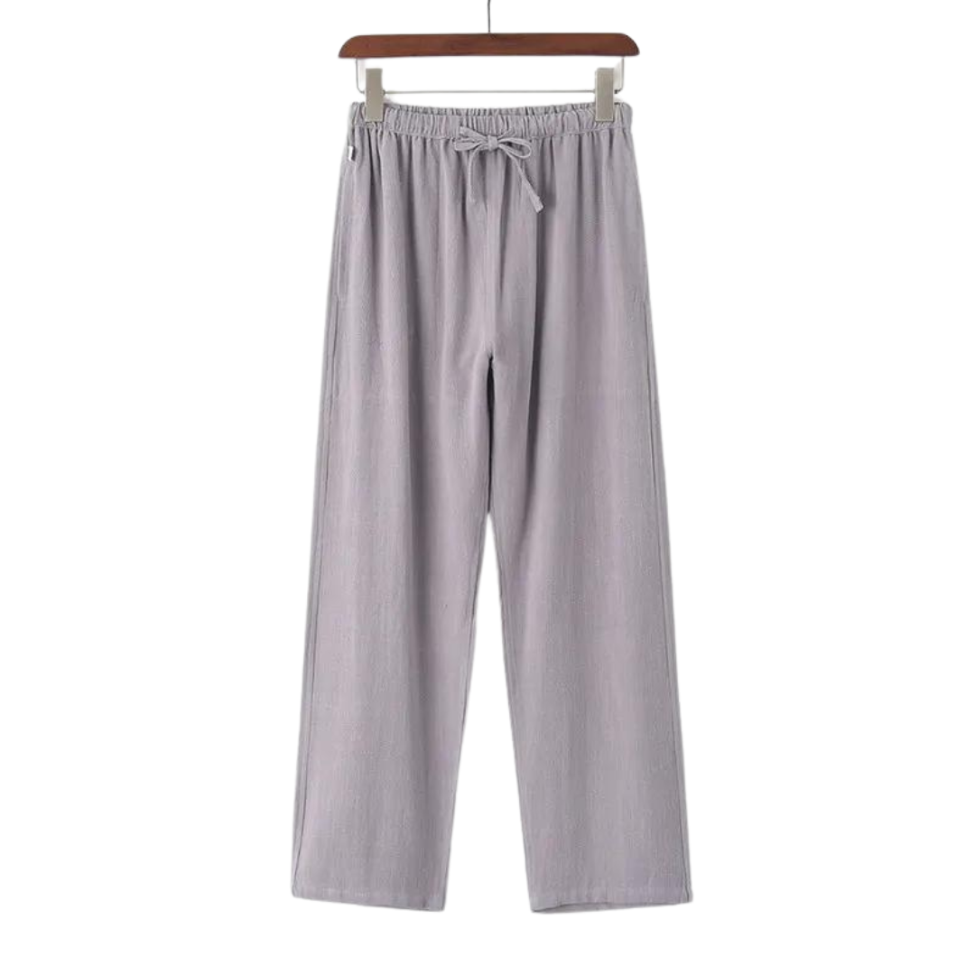Fez - Pantalón de lino (corte extragrande)