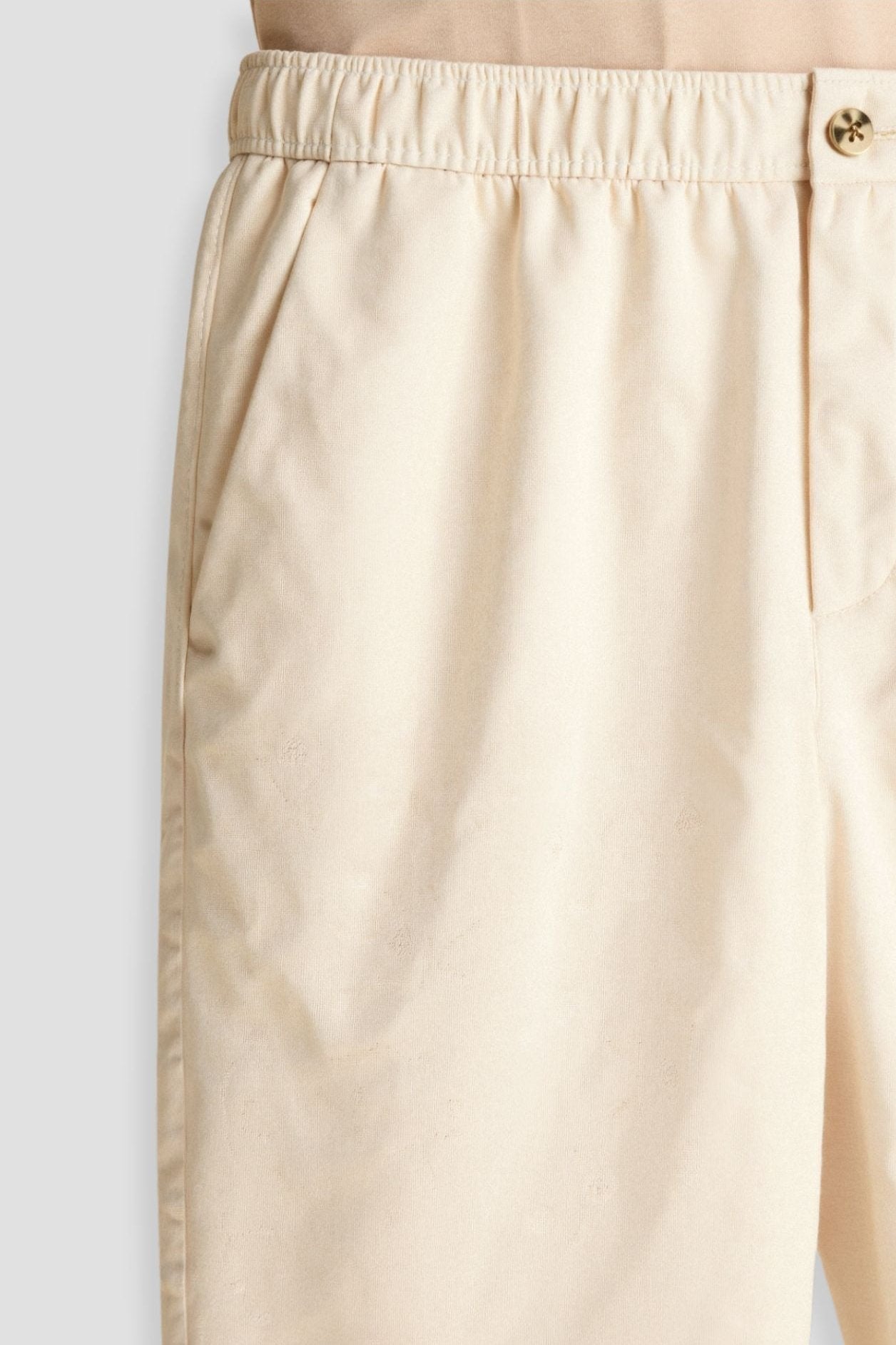 Voro Pantalon en lin en forme de tronçon régulier