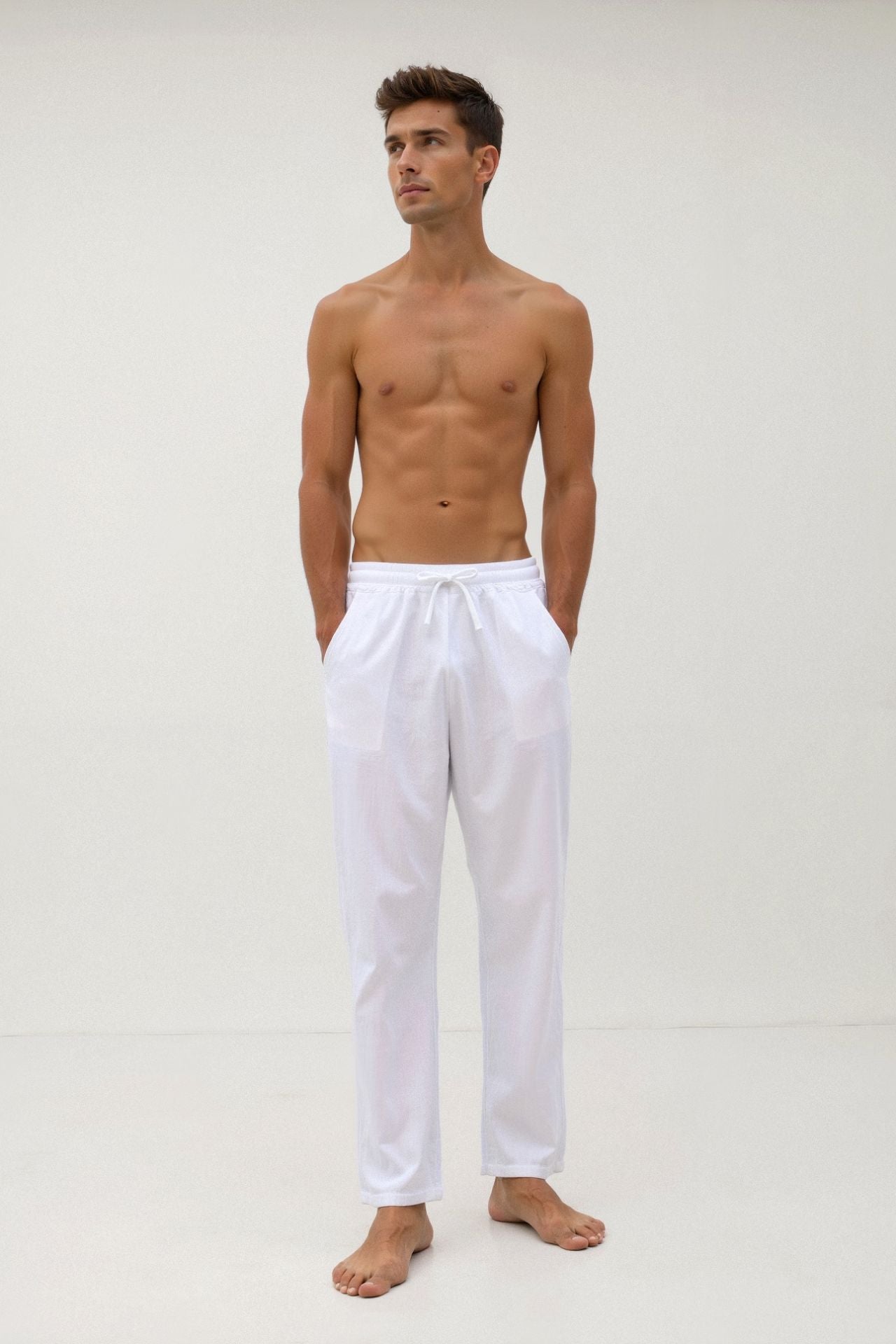 Pantalon de coton Voro Cotton & Linen