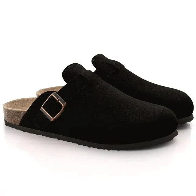 VORO Suede Clogs