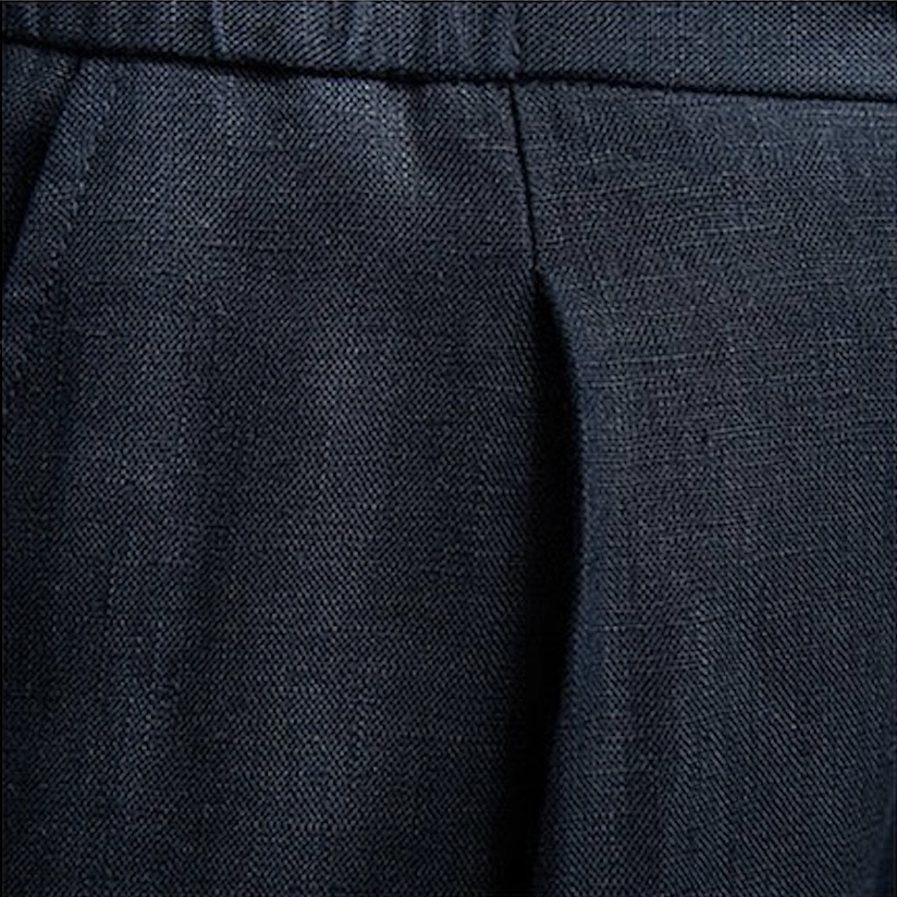 Pantalon en lin capri