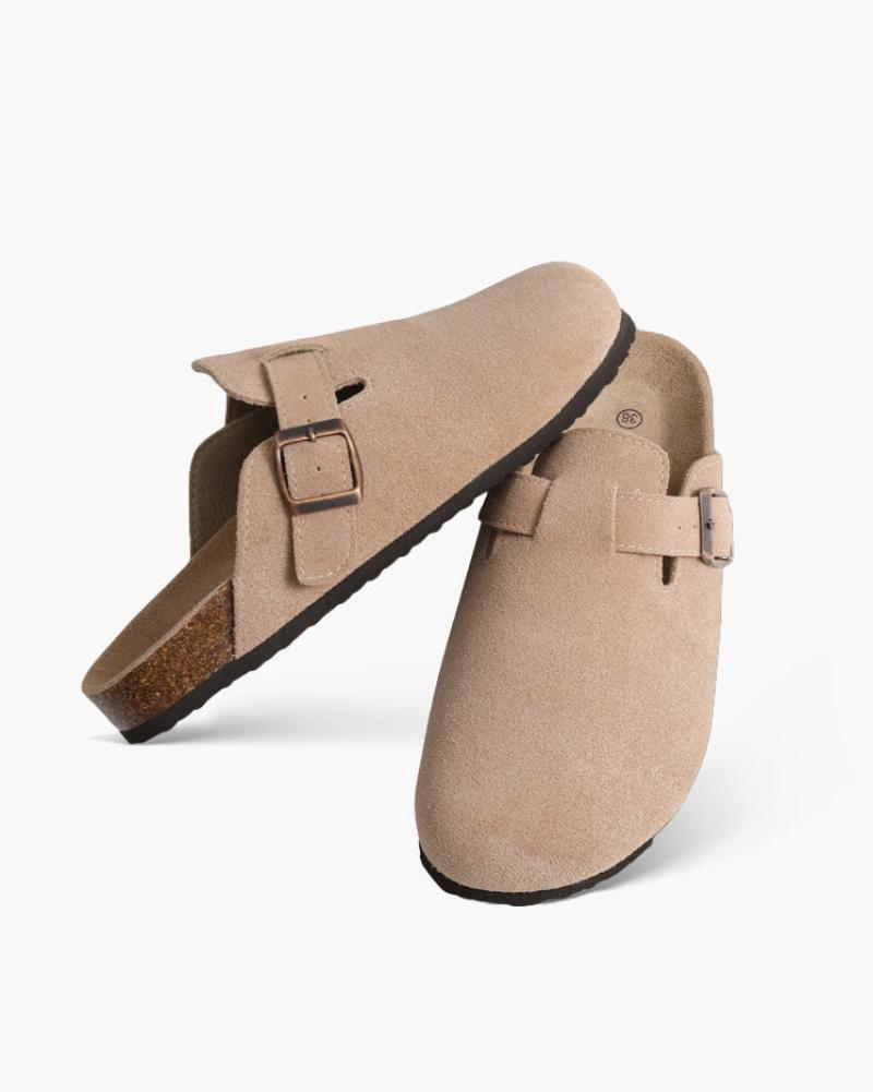 VORO Suede Clogs