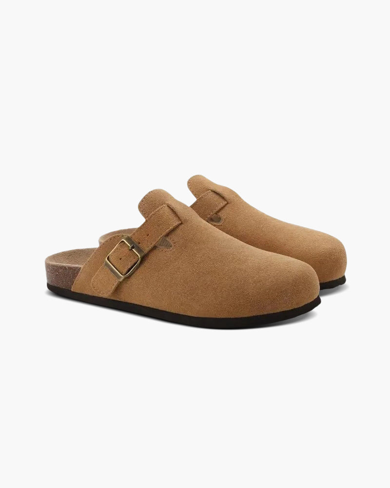 VORO Suede Clogs