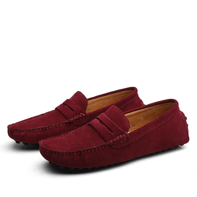 VORO Suede Marina Loafers