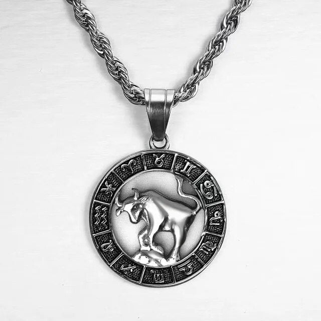 Collier de signe Voro-Zodiac - Argent