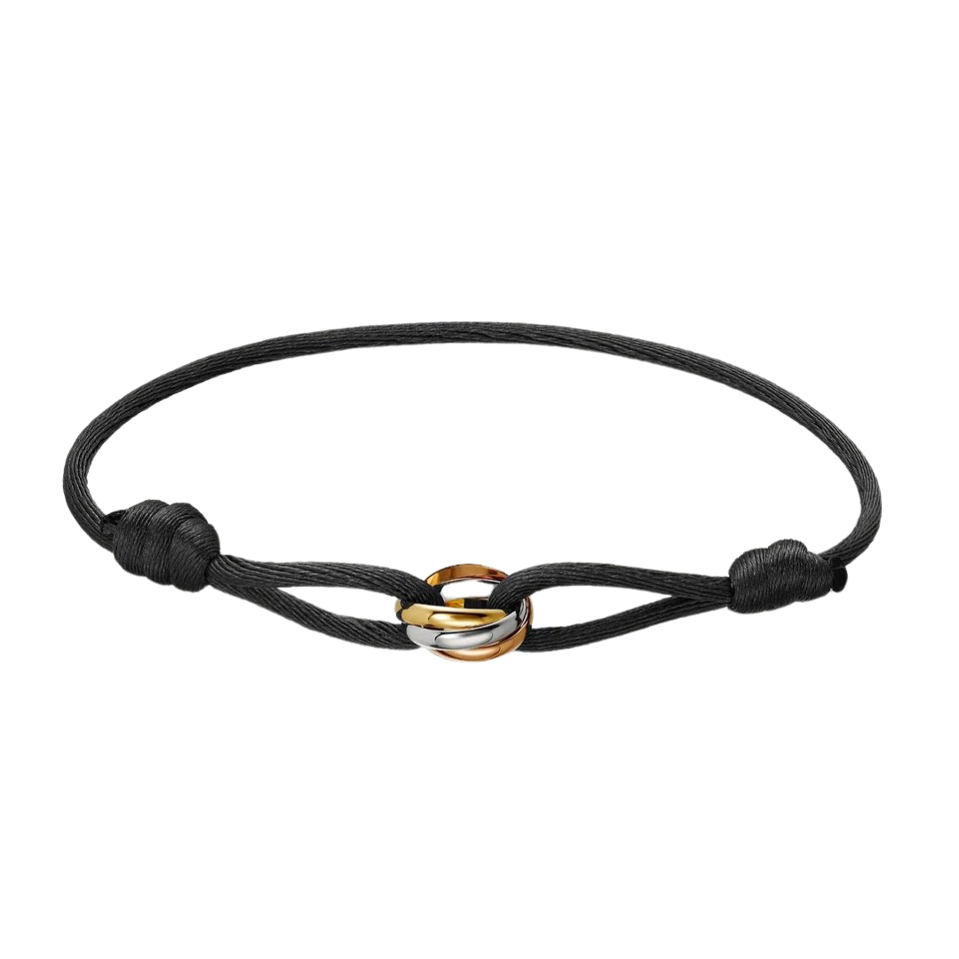 Bracelet trifecta doré