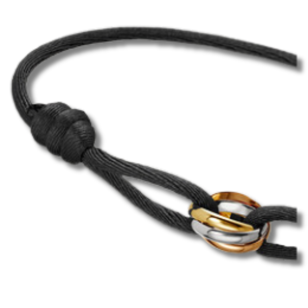 Bracelet trifecta doré