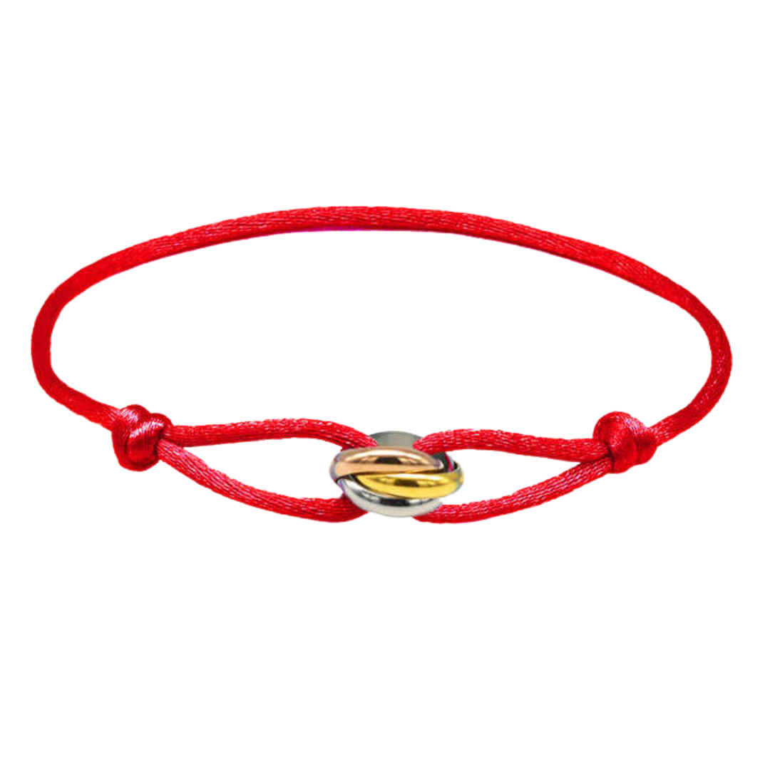 Bracelet trifecta doré