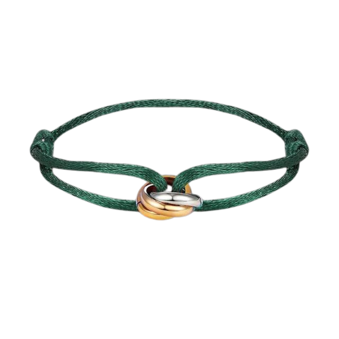 Bracelet trifecta doré