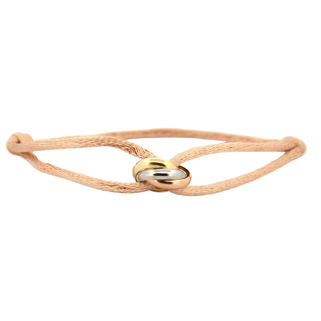 Bracelet trifecta doré
