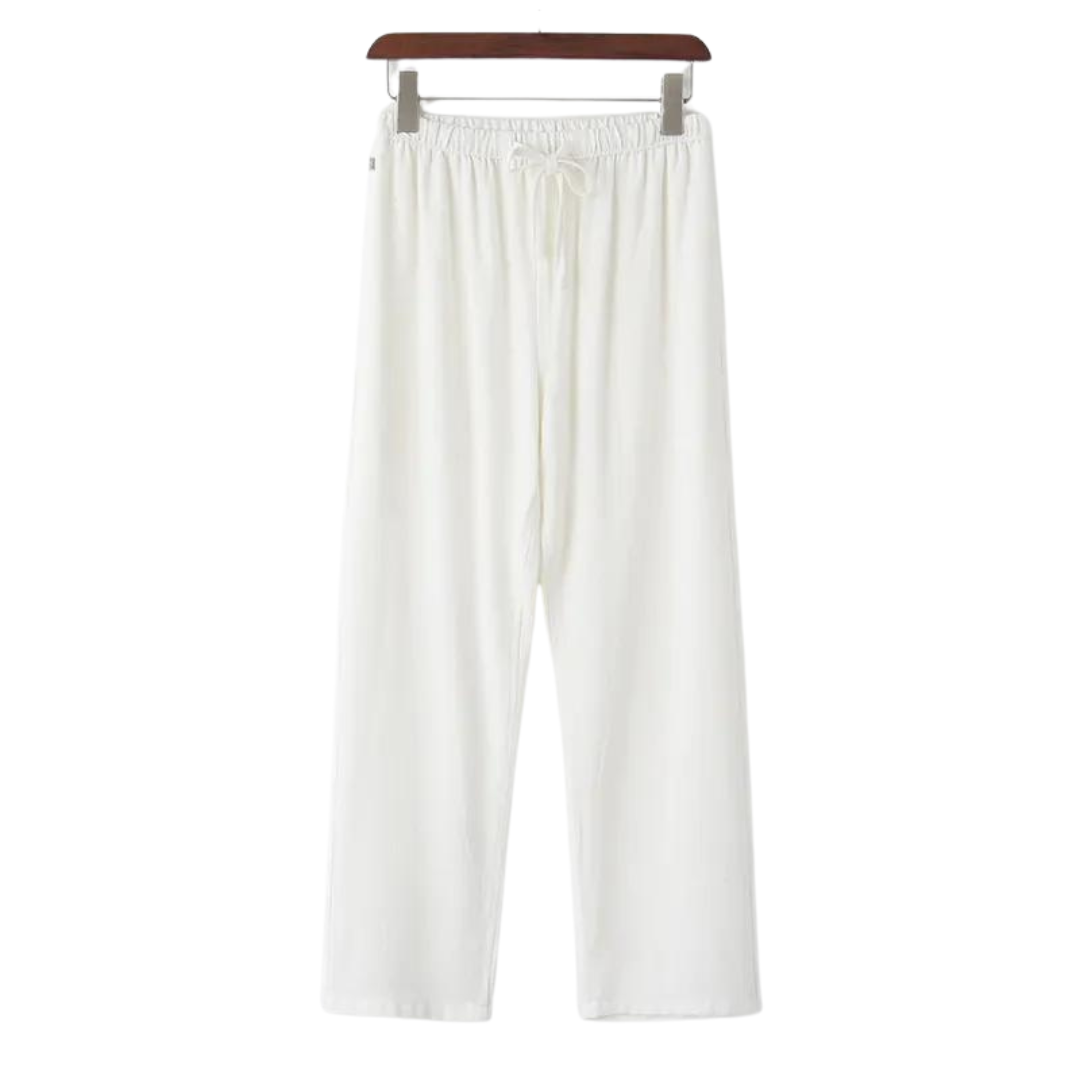 Fez - Pantalón de lino (corte extragrande)