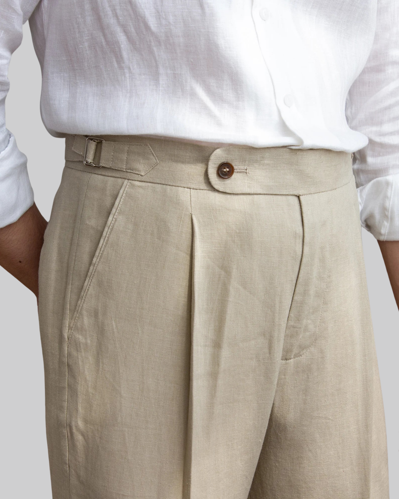 PANTALONES DE LINO PORTOFINO
