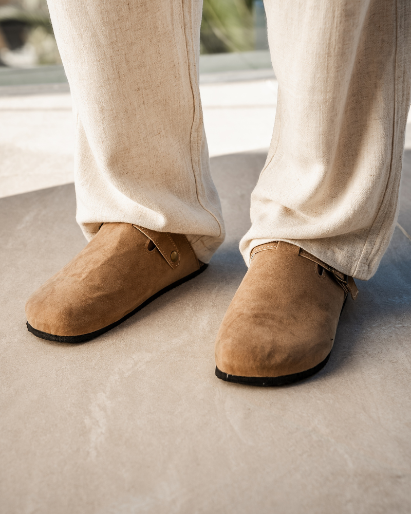 VORO Suede Clogs