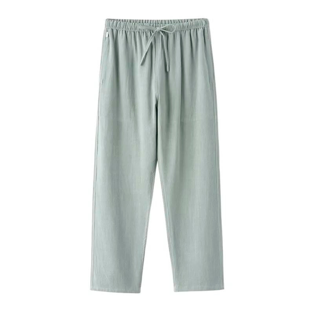 Fez - Pantalón de lino (corte extragrande)