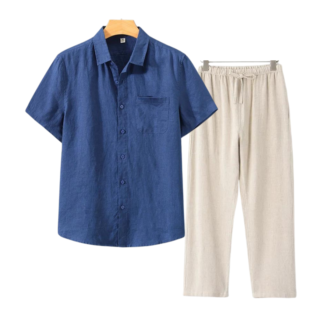 Conjunto de lino VORO (corto)