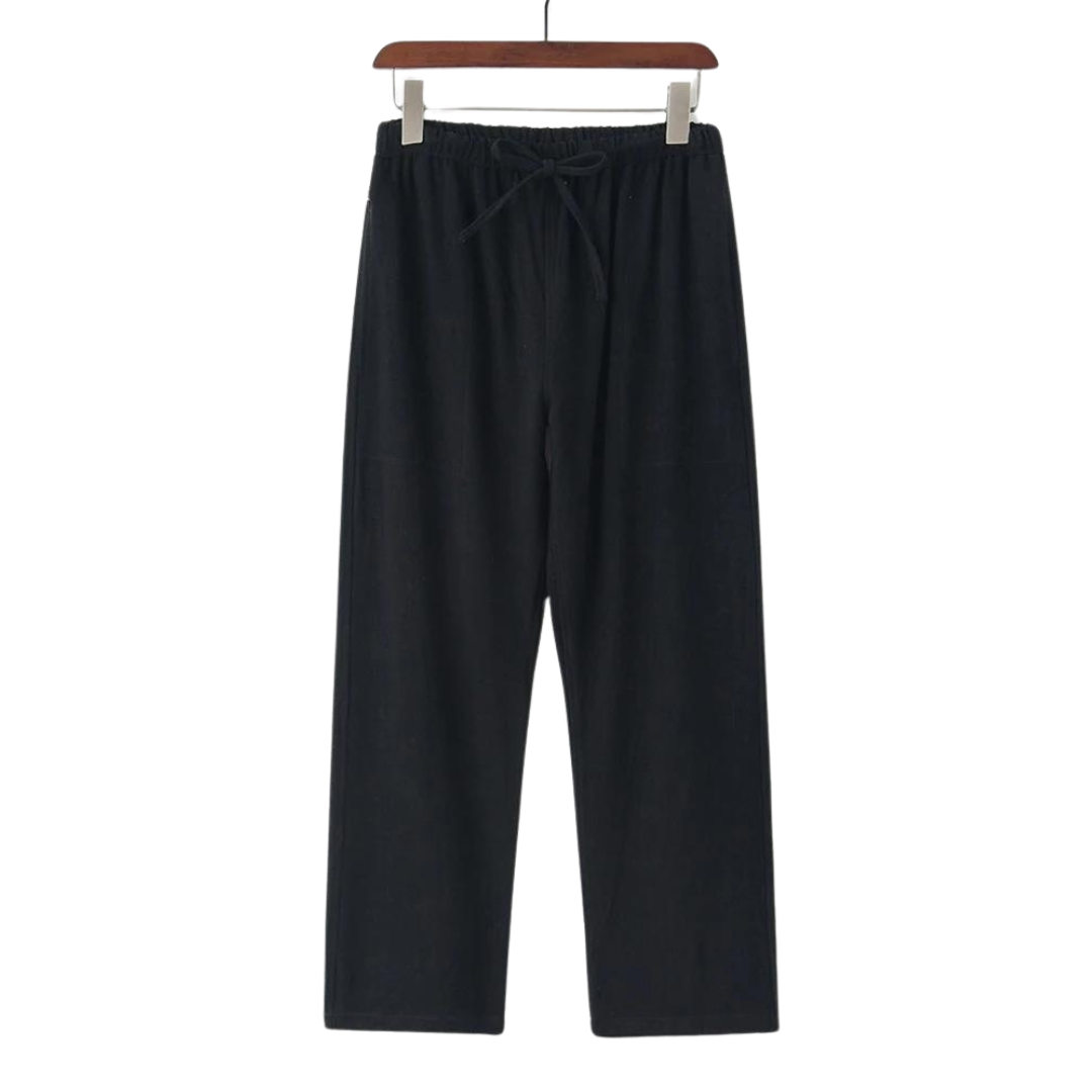 Fez - Pantalón de lino (corte extragrande)