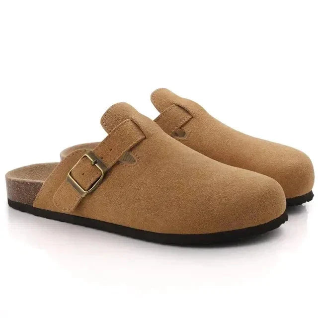 VORO Suede Clogs