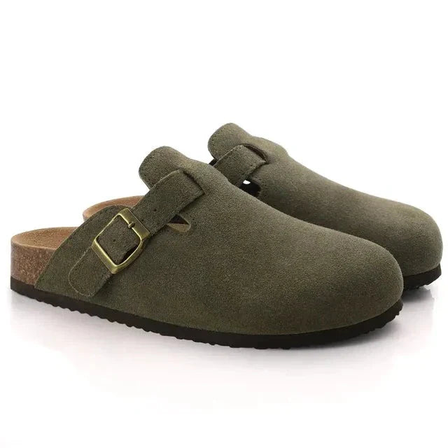 VORO Suede Clogs