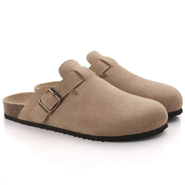 VORO Suede Clogs