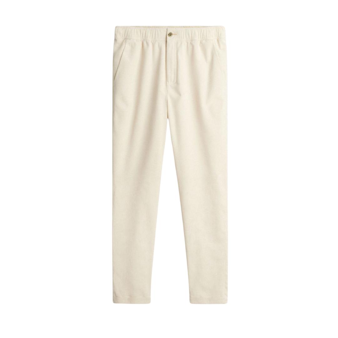Pantalones holgados de lino de corte regular VORO
