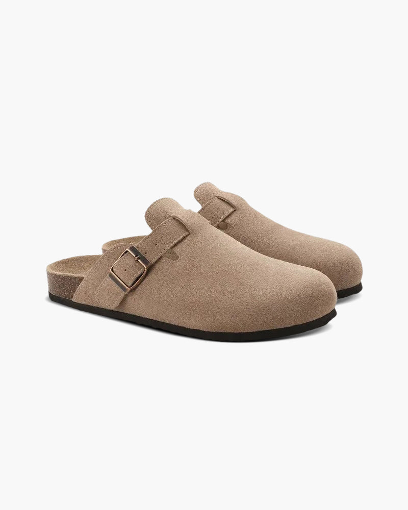 VORO Suede Clogs