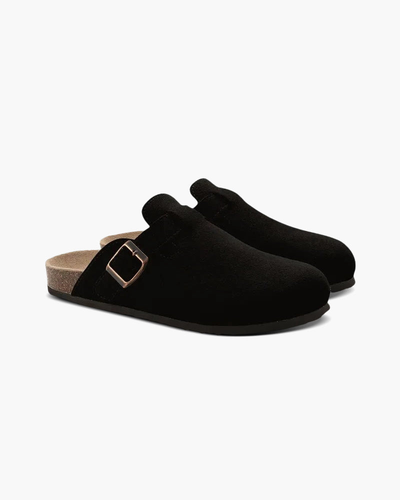 VORO Suede Clogs