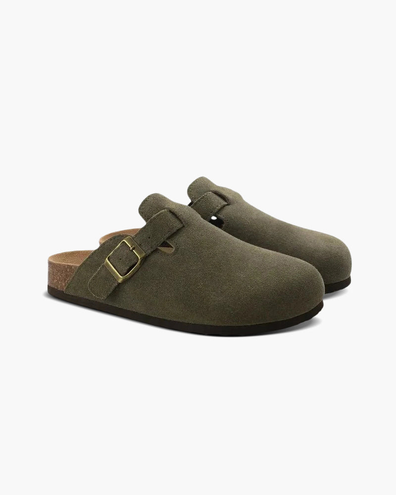 VORO Suede Clogs