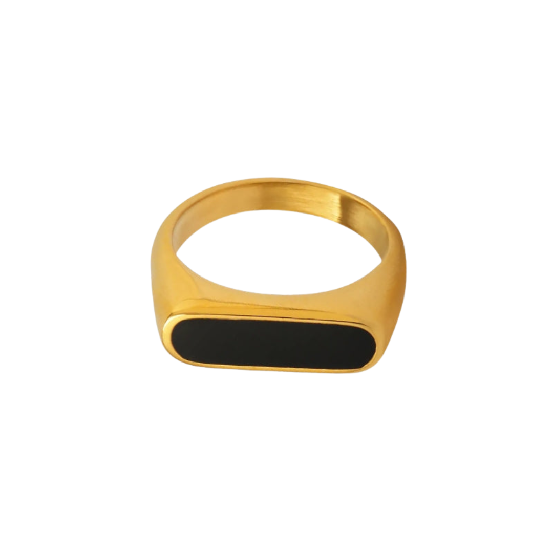 Anillo de obsidiana