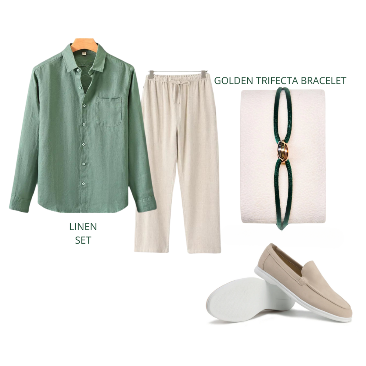 Conjunto de 4 piezas VORO - Bosque