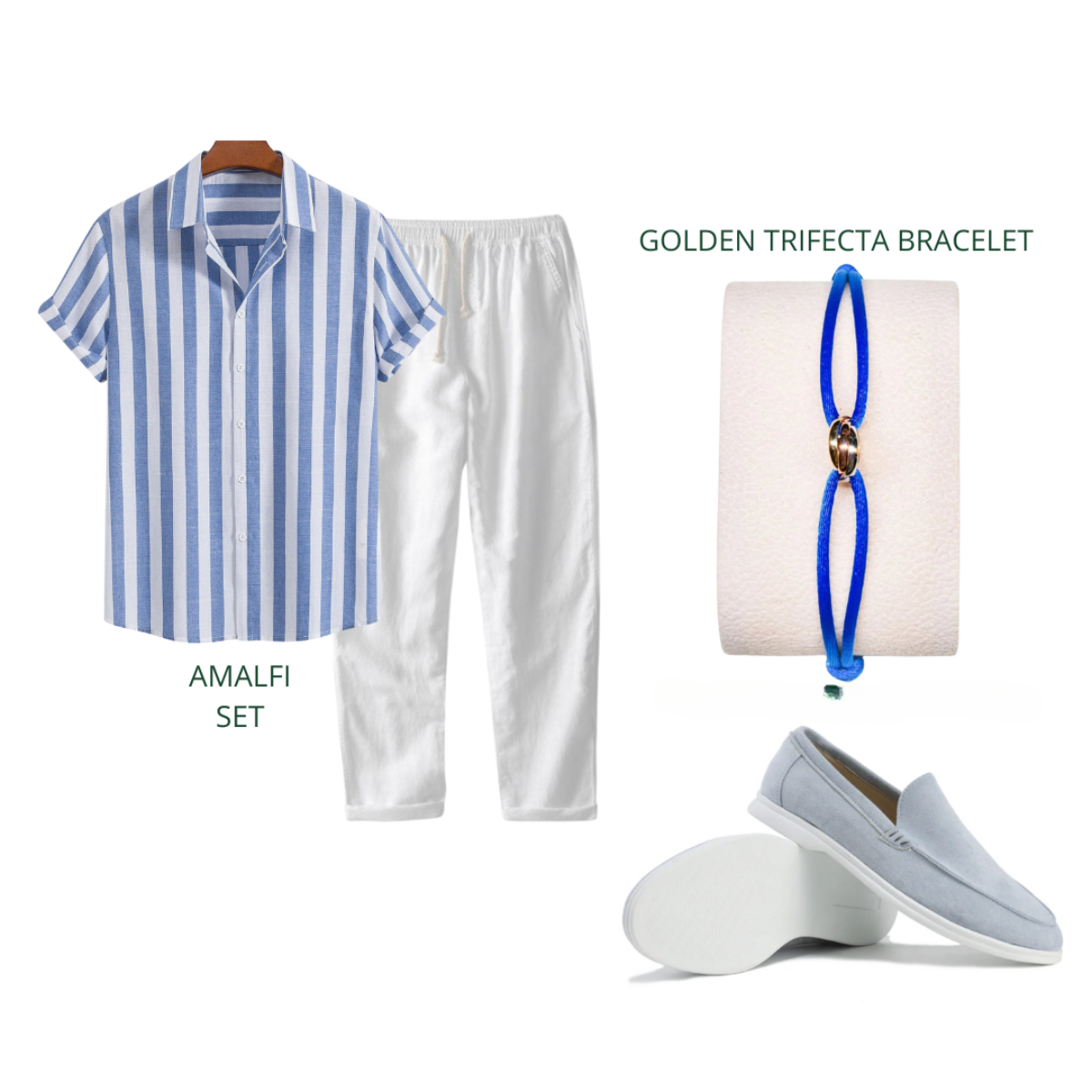 Conjunto VORO de 4 piezas - Azul