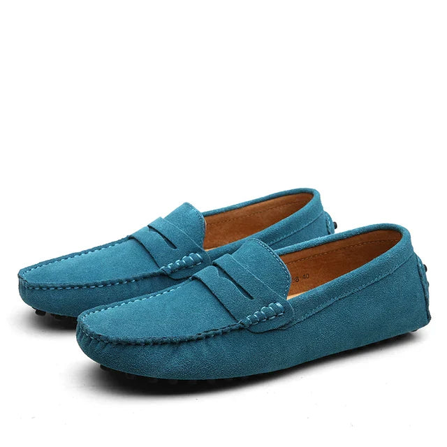 VORO Suede Marina Loafers