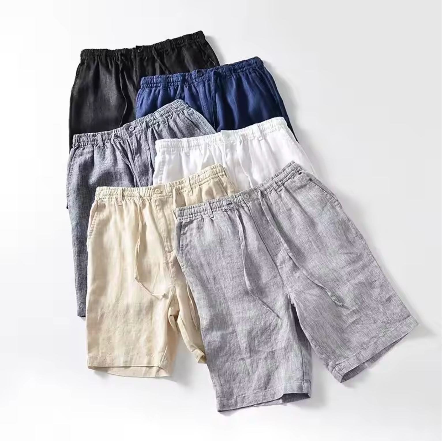 Fez - Pantalones cortos de lino