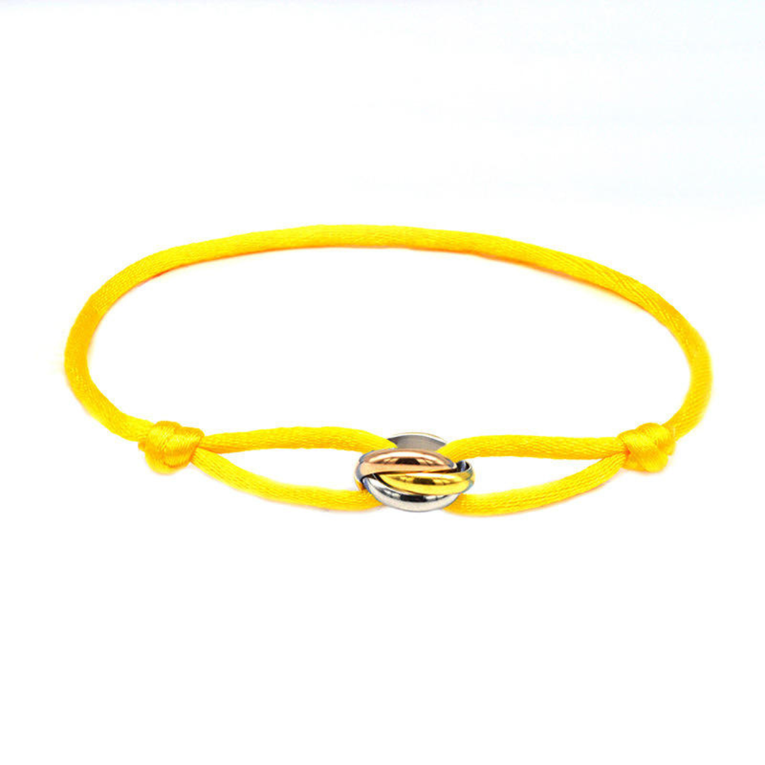 Bracelet trifecta doré