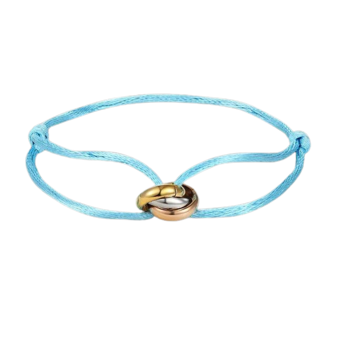 Bracelet trifecta doré